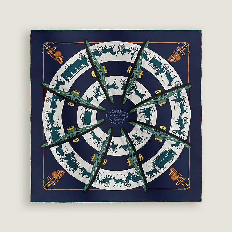 Paris Qui Roule scarf 70 | Hermès Hong Kong SAR